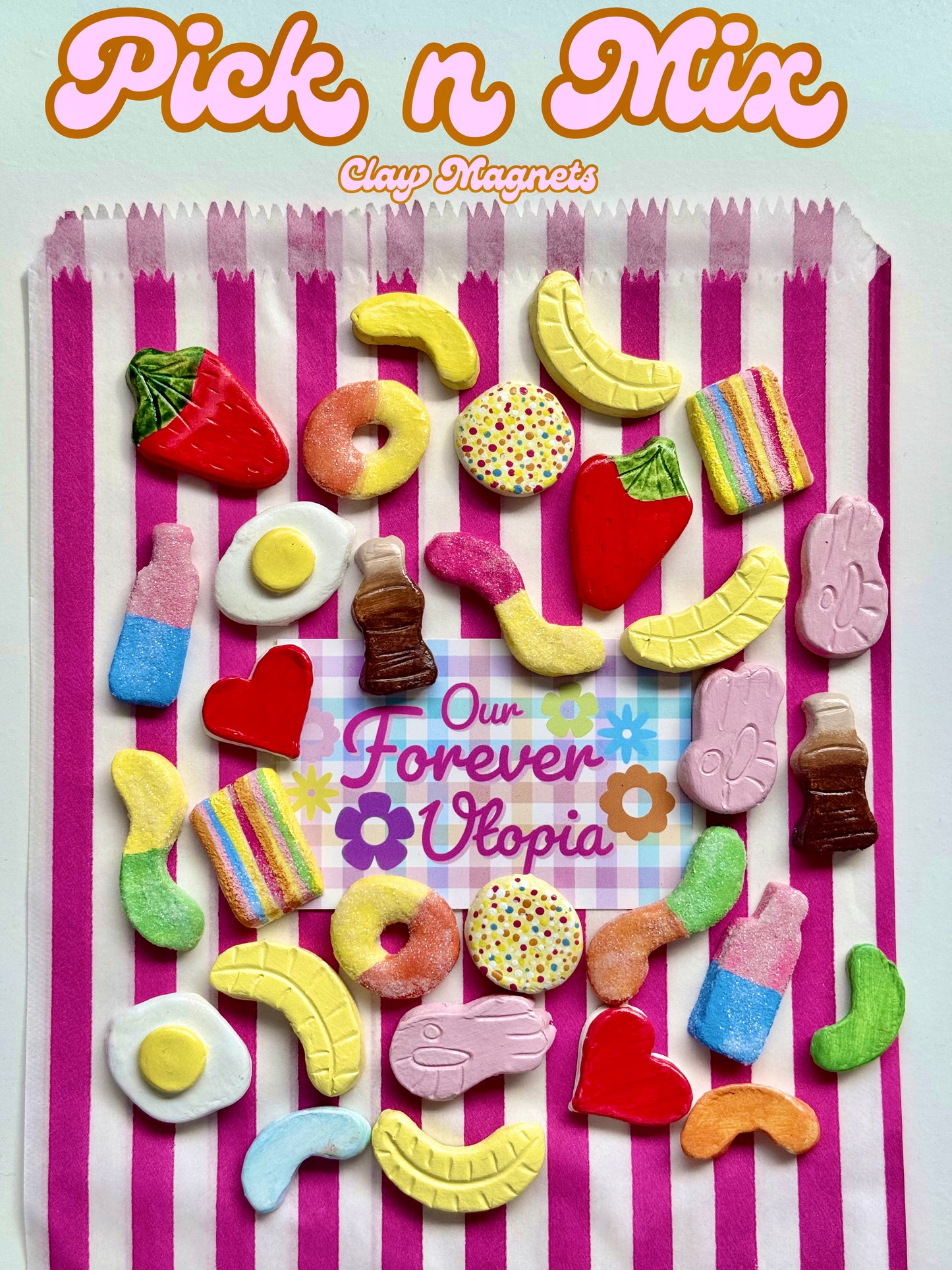 Pick n Mix Magnets CHOOSE FROM 12 Designs