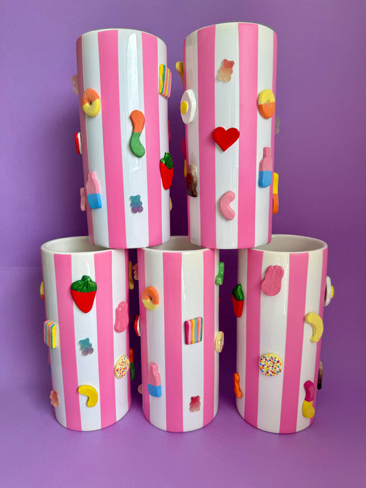 PRE ORDER Pick n Mix Sweets Ceramic Vase