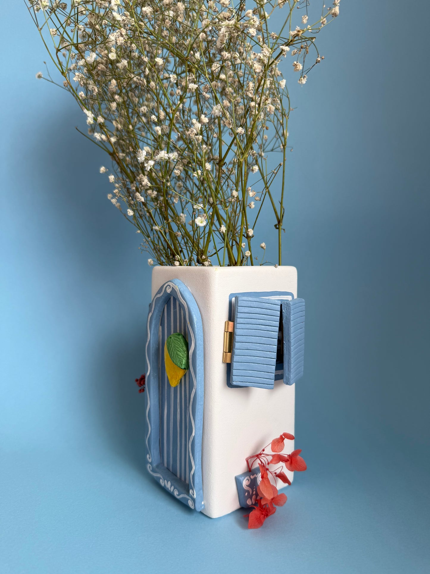 Greek House Interactive Ceramic Vase