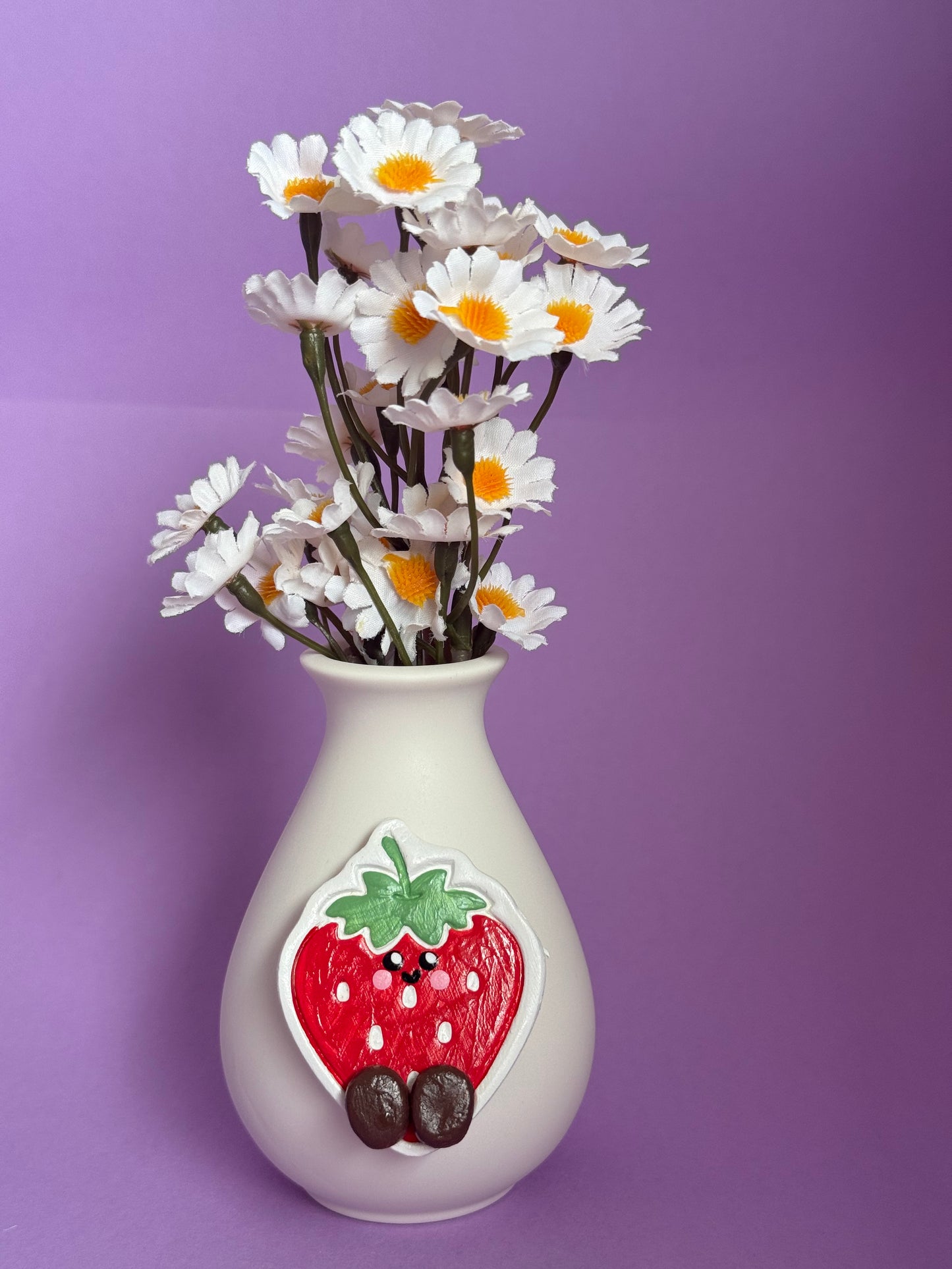 Strawberry Bud Vase