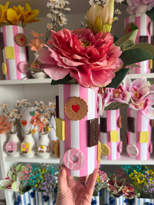 Grandmas Biscuits Ceramic Vase