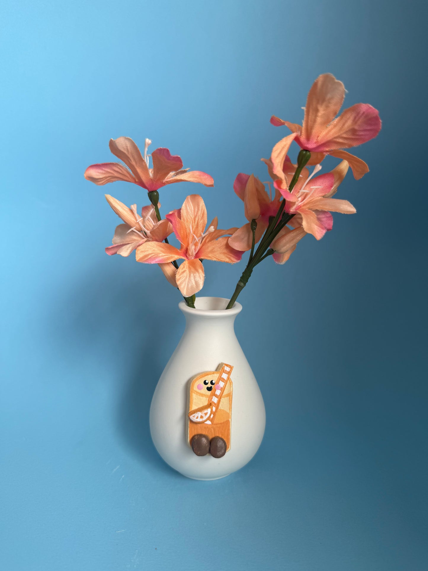 Orange Juice Bud Vase