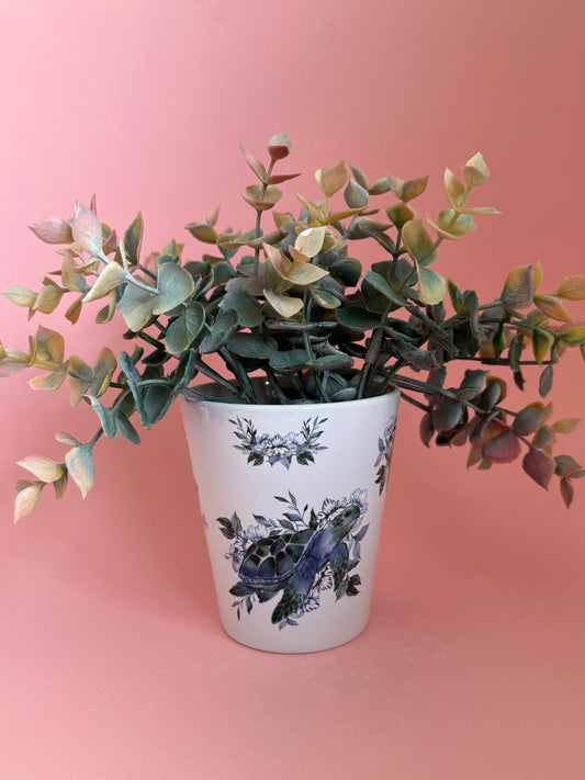 Seconds sale Sea Turtle Plant Pot