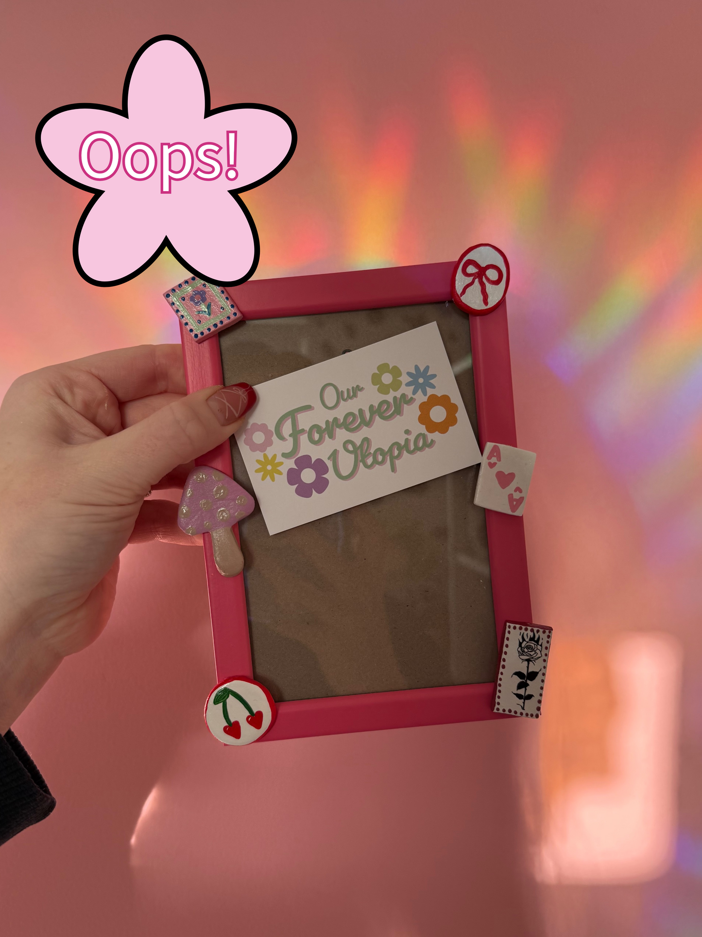 Seconds Pink Photo Frame