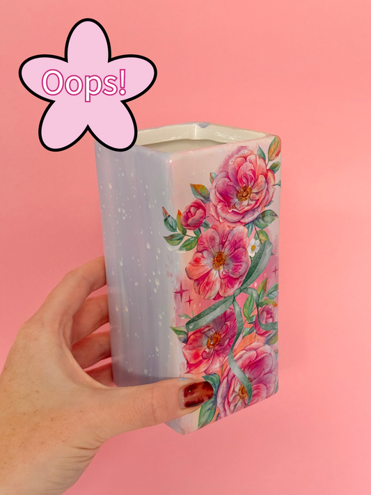 Seconds sale Floral Vase