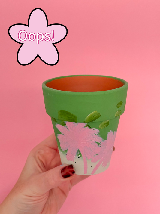 Seconds sale matcha plant pot