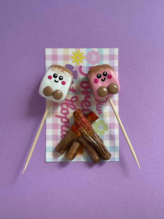 Toasted Marshmallows Magnet Set