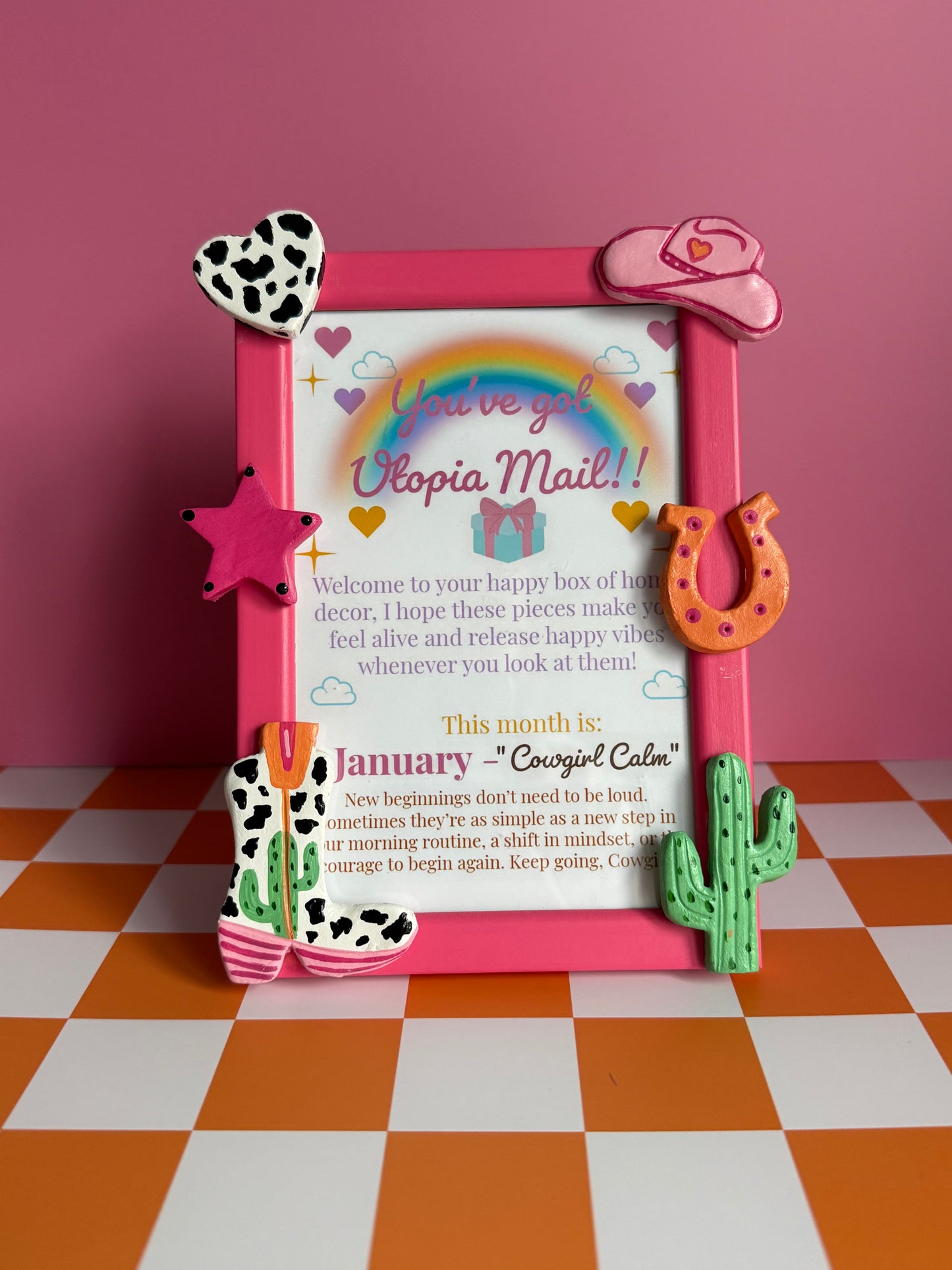 Cowgirl Calm January Utopia Mail