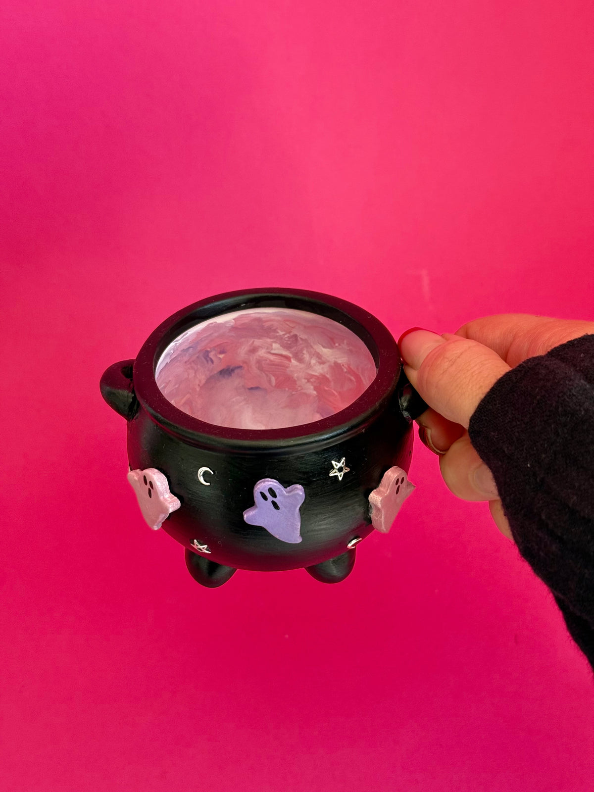 Witchy Ghost Trinket Cauldron