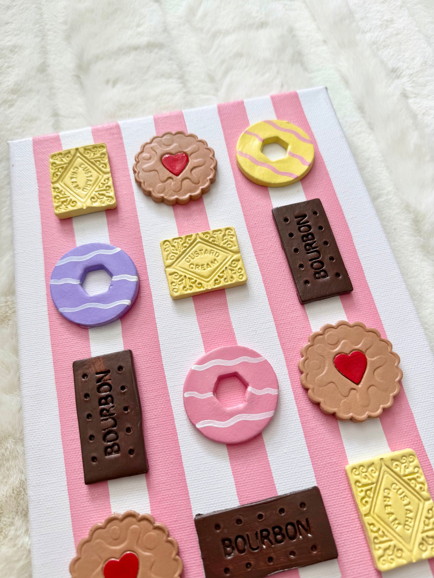 Original Art Painting 3D Grandma’s Biscuits Canvas