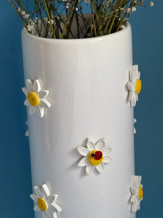Daisy Ceramic Vase