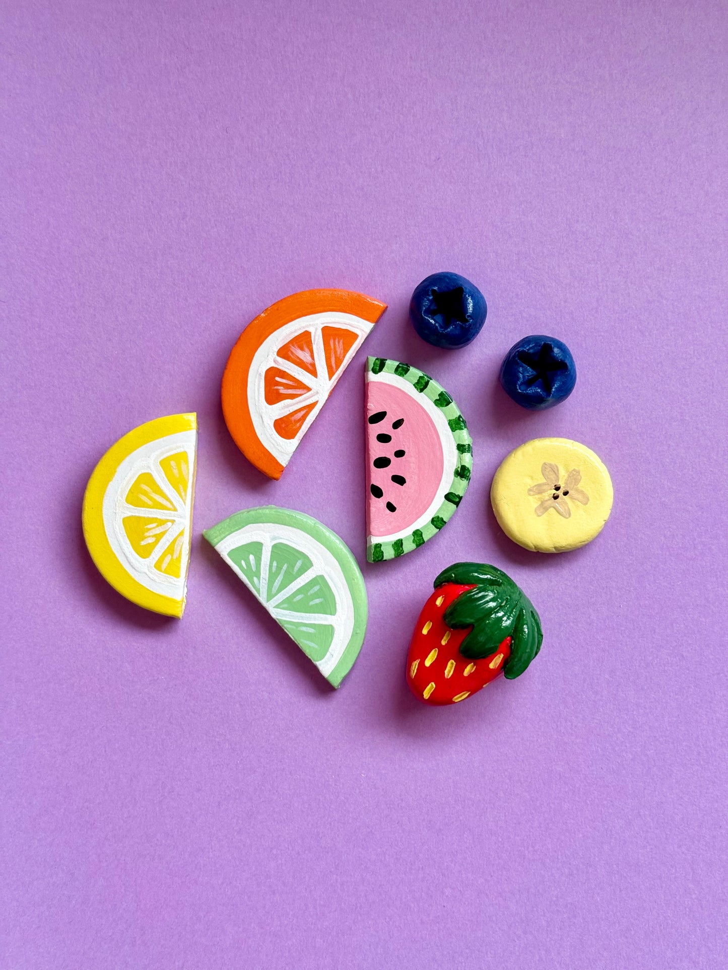 Fruit Smoothie Magnet Set