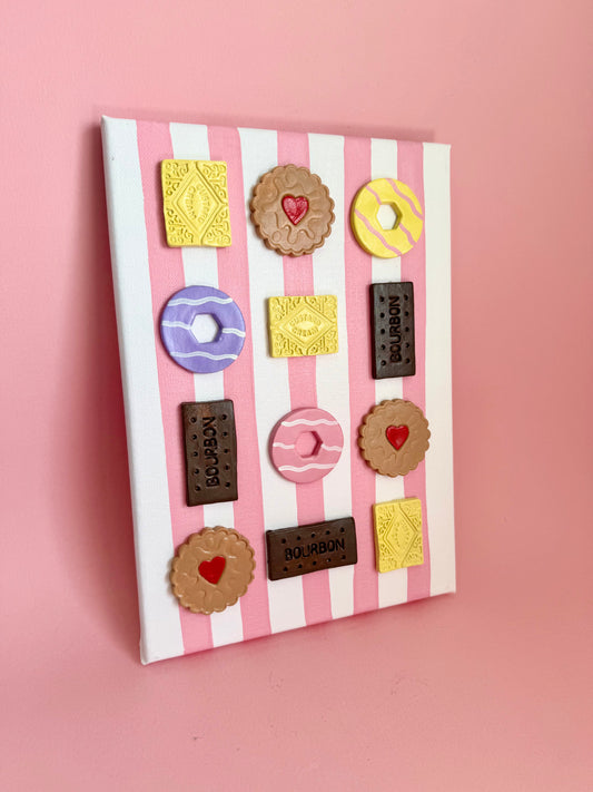 Original Art Painting 3D Grandma’s Biscuits Canvas