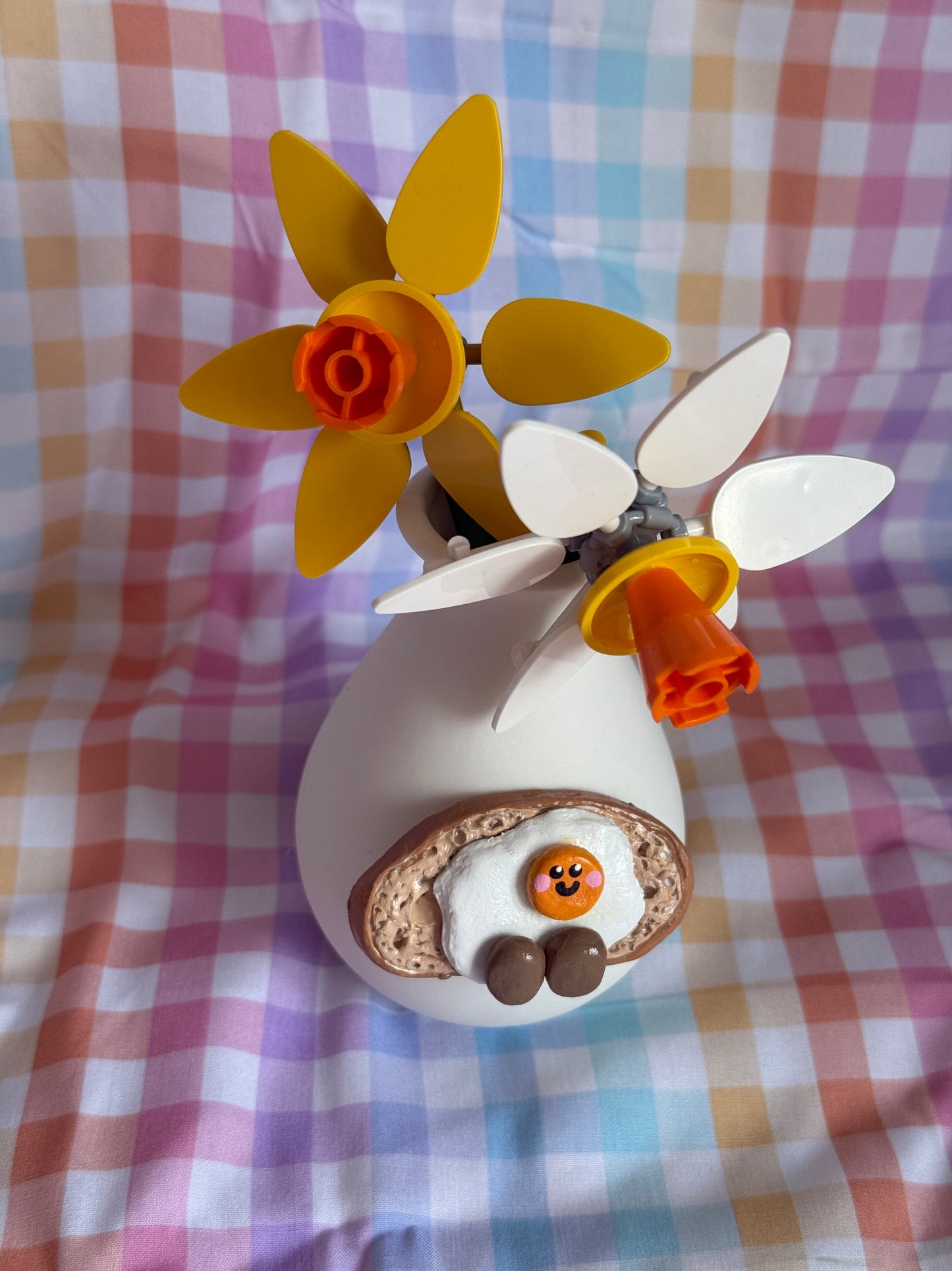 Egg on Sourdough Toast BUDdy Vase