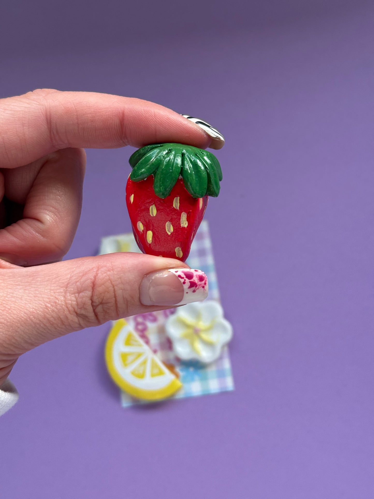 Strawberry Lemonade Magnet Set
