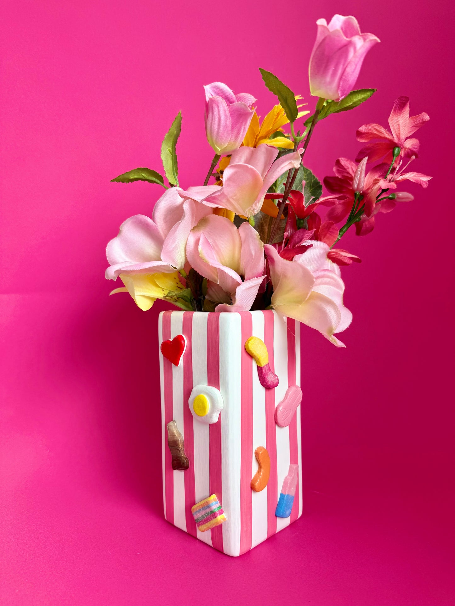 PRE ORDER Pick & Mix Sweets Vase Sqaure