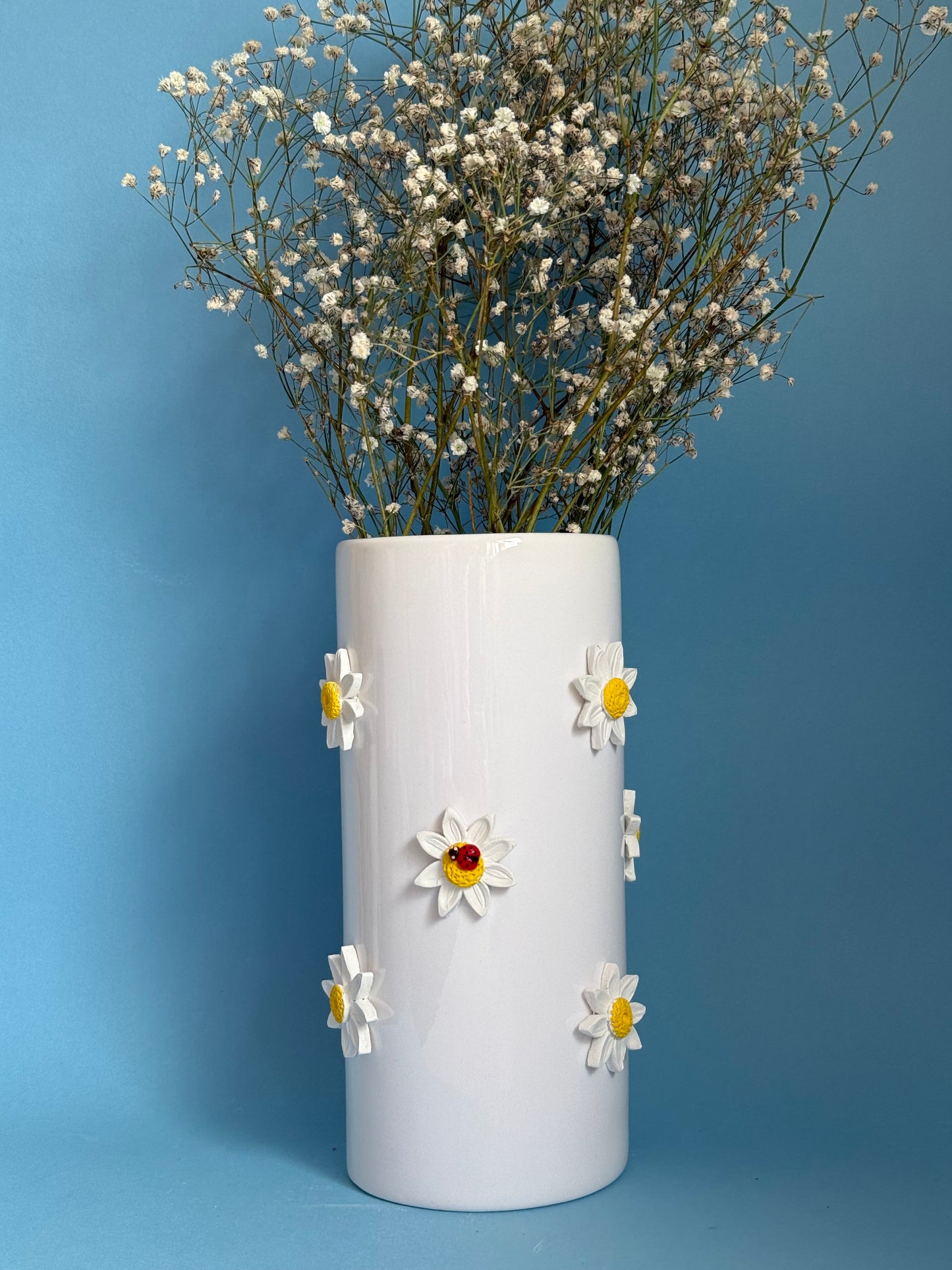 Daisy Ceramic Vase