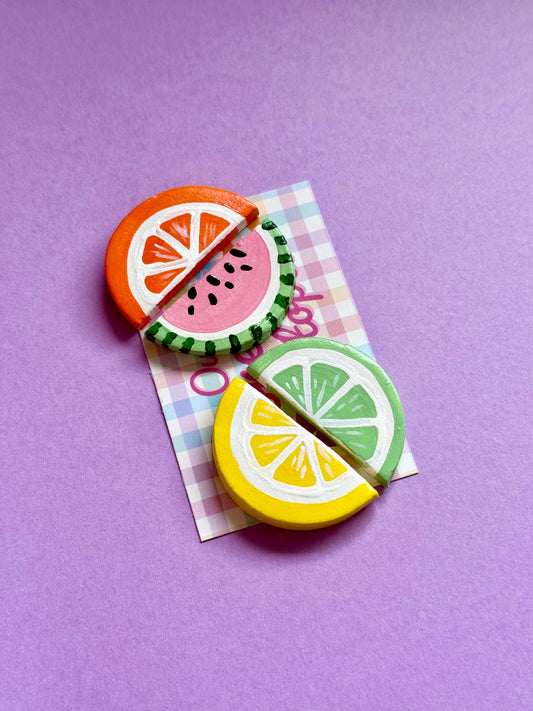 Fruit Slices Magnet Set
