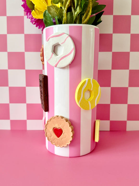 Grandmas Biscuits Ceramic Vase