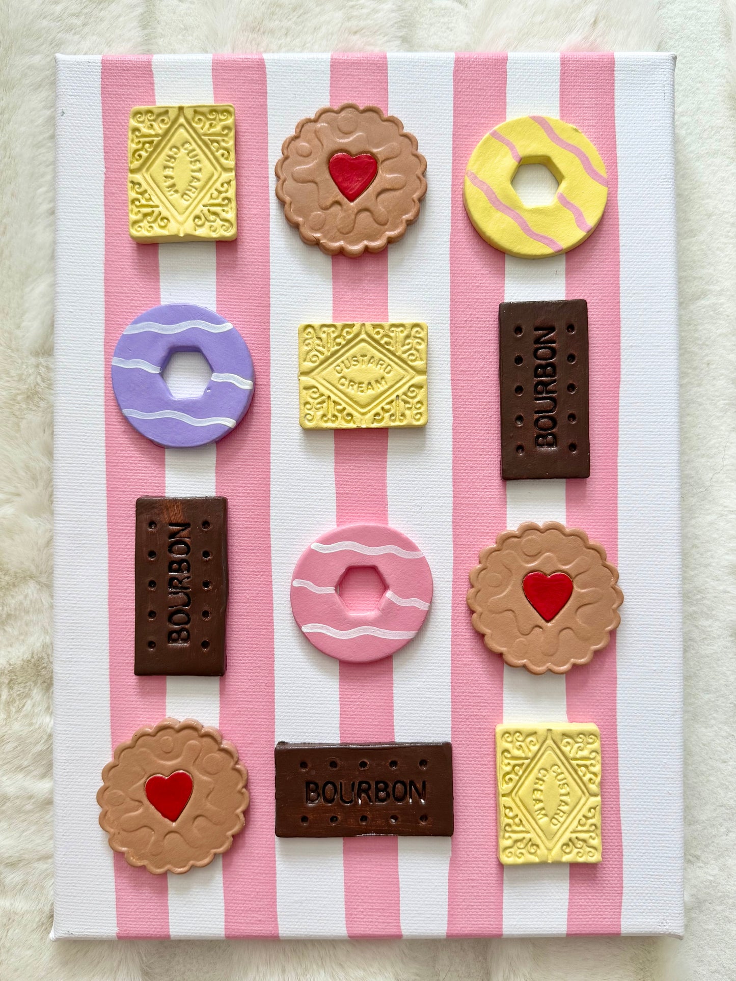 Original Art Painting 3D Grandma’s Biscuits Canvas