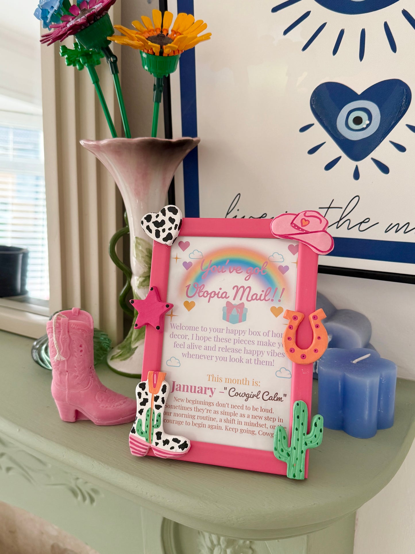 Cowgirl Calm January Utopia Mail