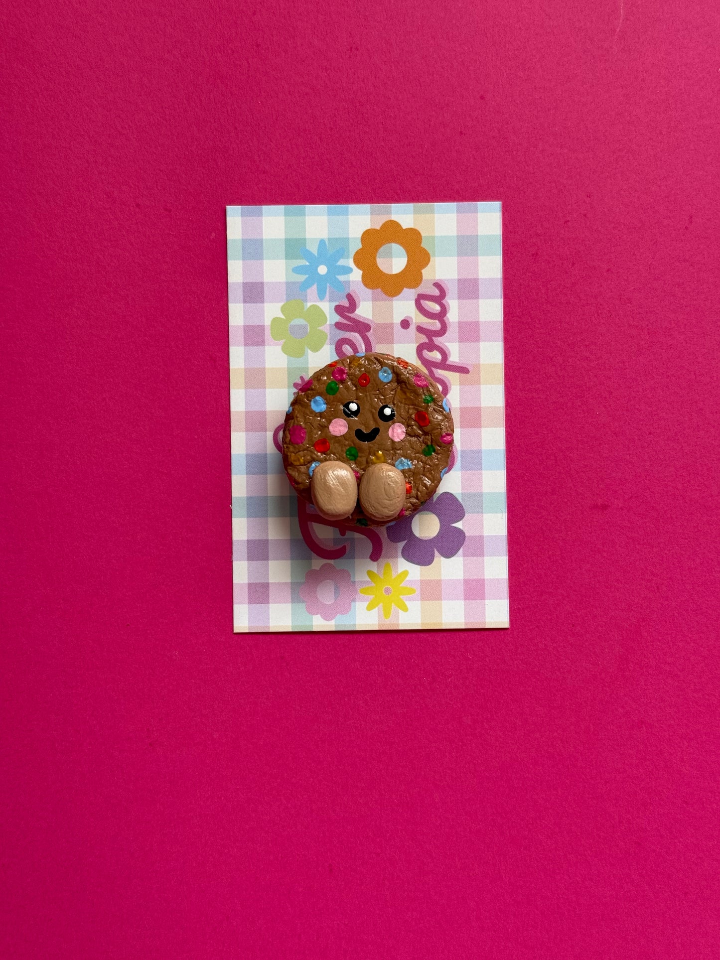 Rainbow Cookie Magnet