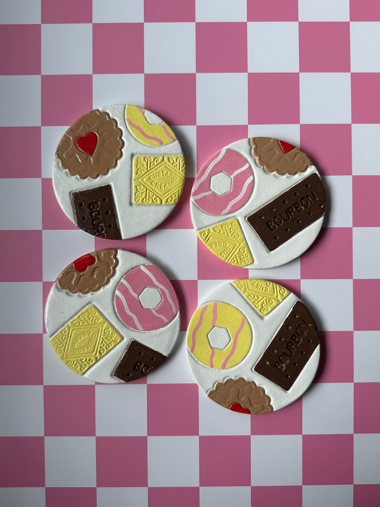 Grandmas Biscuits Coaster Set of 2