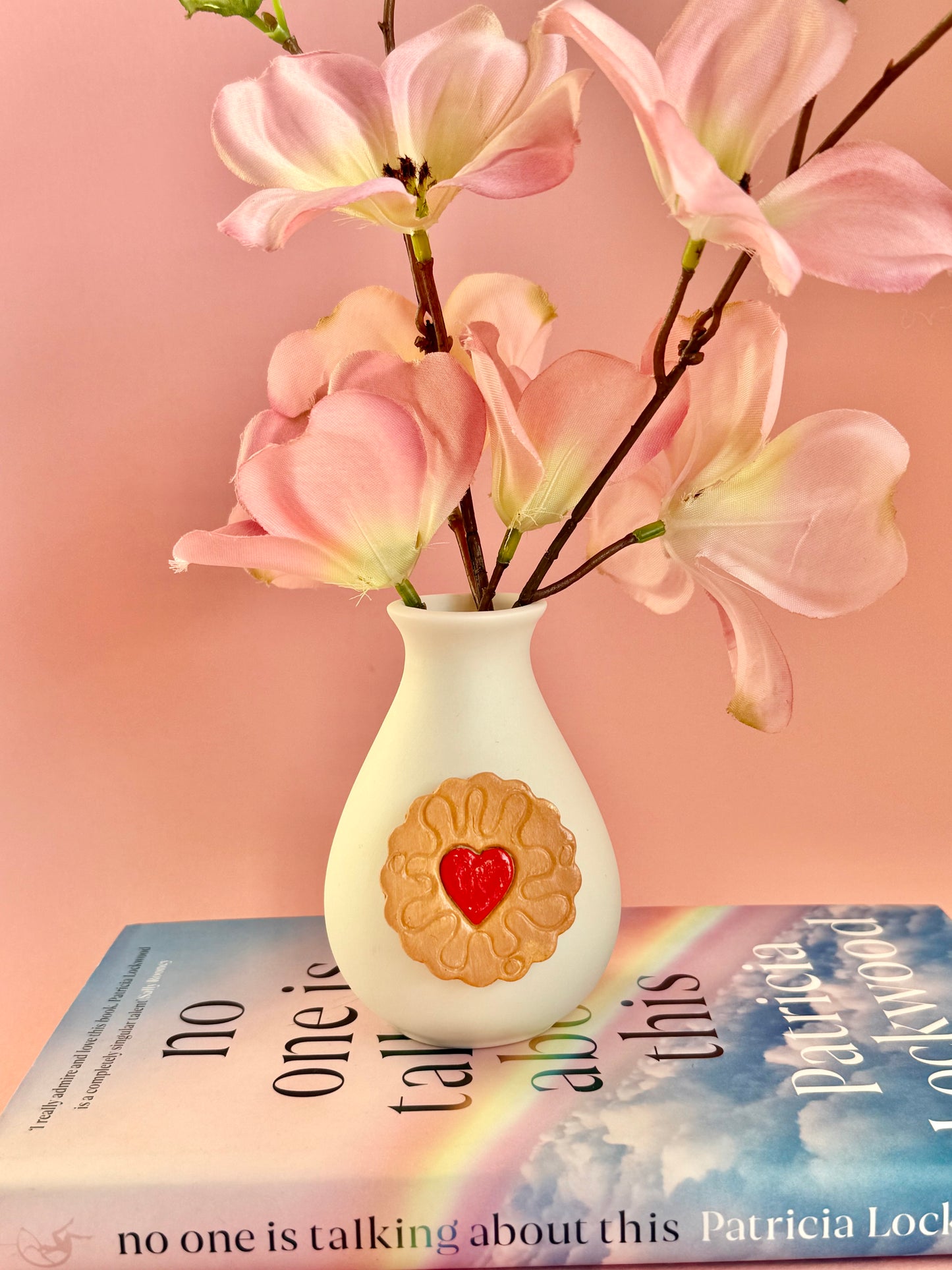 Jammy Biscuit Mini Bud Ceramic Vase