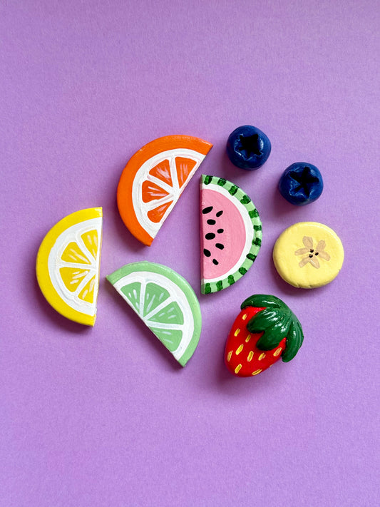 Fruit Smoothie Magnet Set