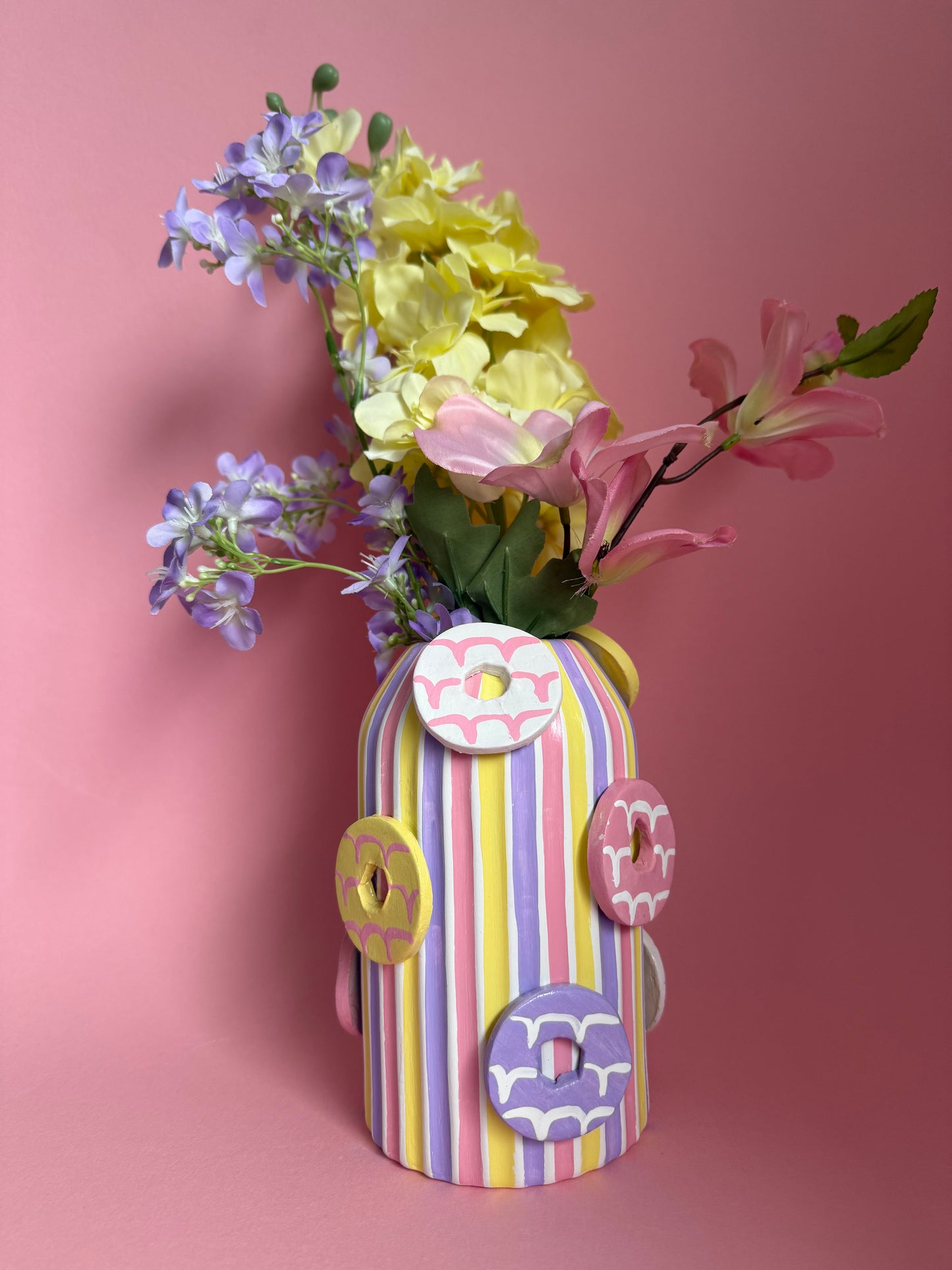 Party Ring Ceramic Vase