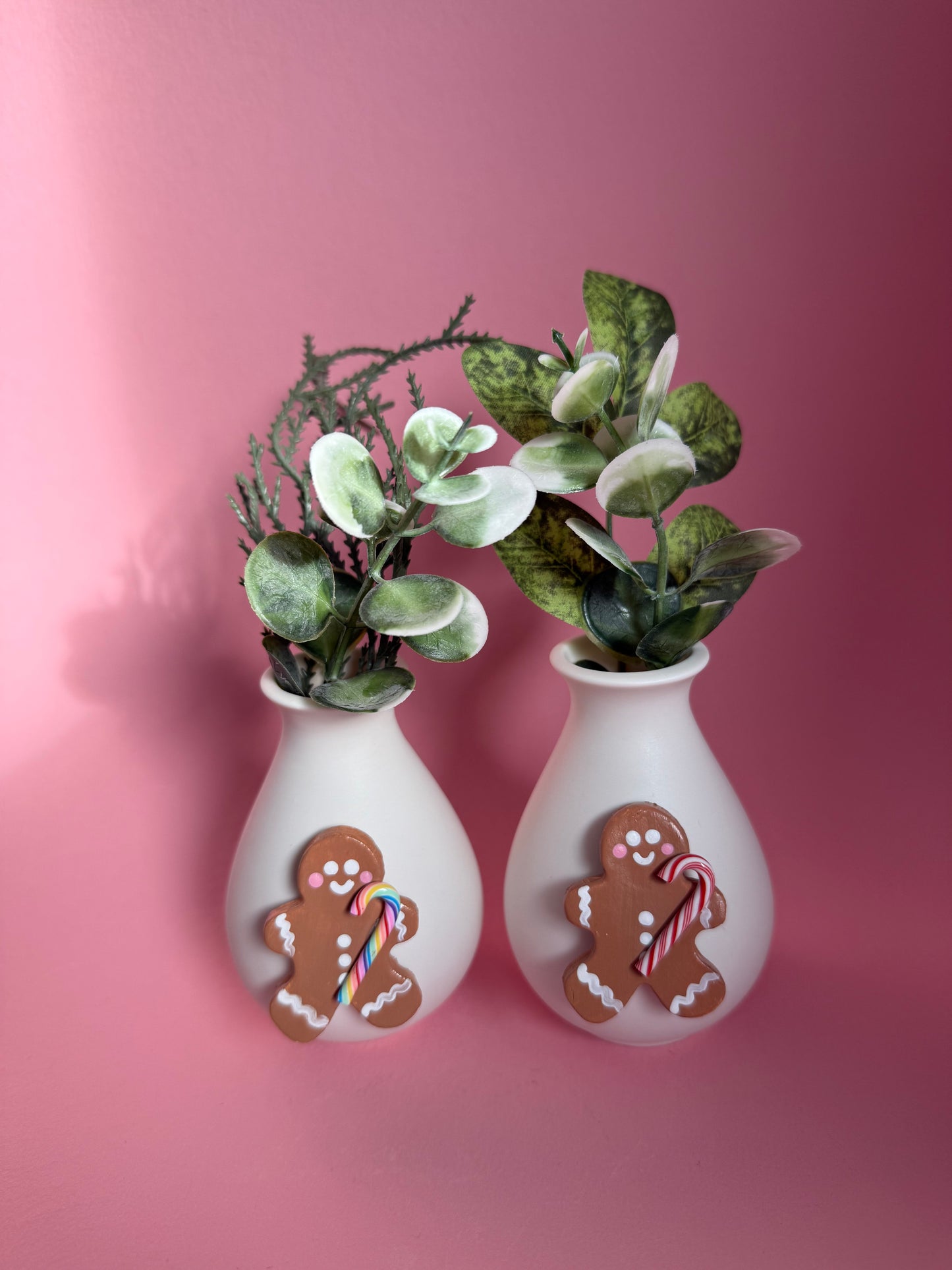 Gingerbread Mini Bud Ceramic Vase