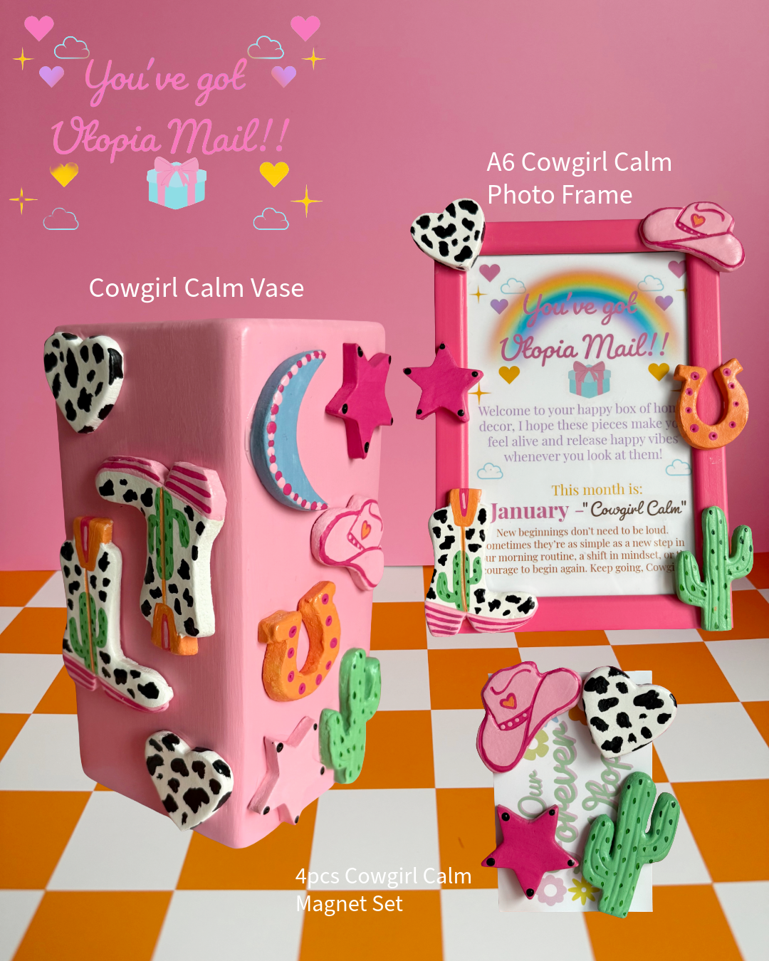 Cowgirl Calm January Utopia Mail