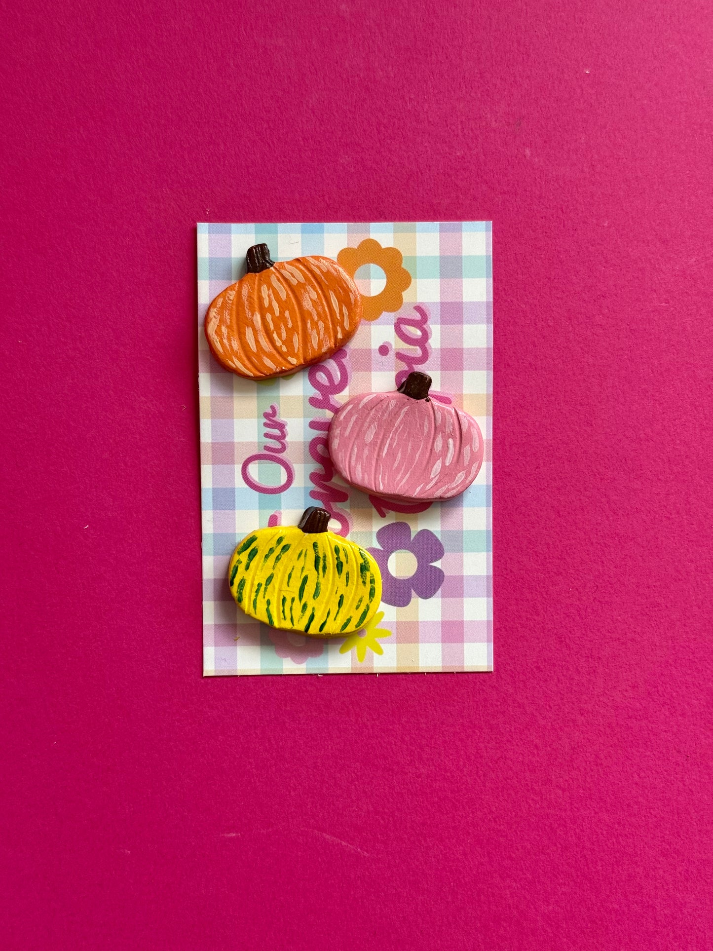 Pumpkin Picking Magnet Set