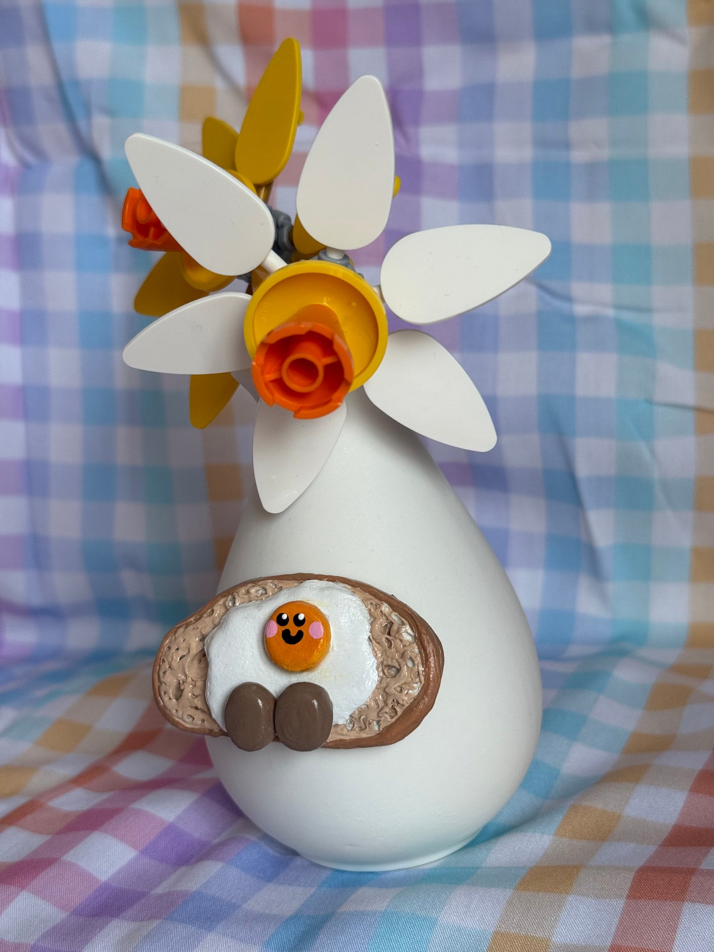 Egg on Sourdough Toast BUDdy Vase