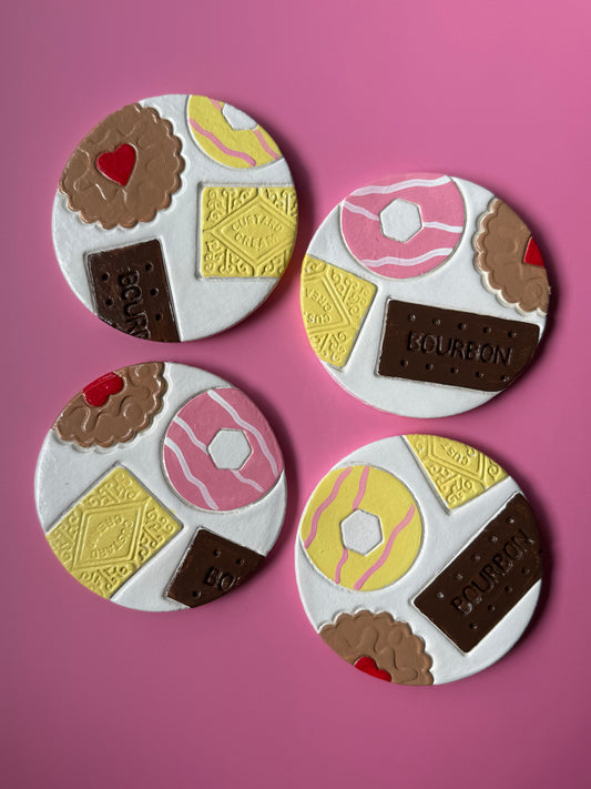 Grandmas Biscuits Coaster Set of 2