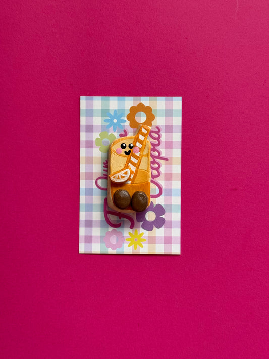 Orange Juice Magnet