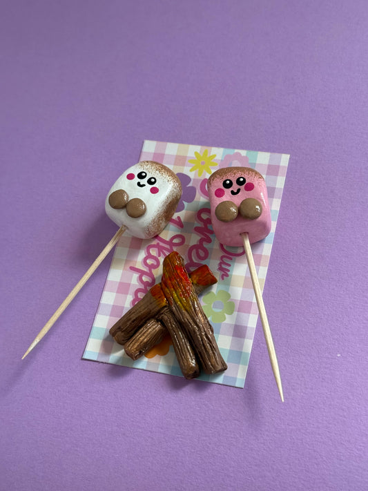 Toasted Marshmallows Magnet Set