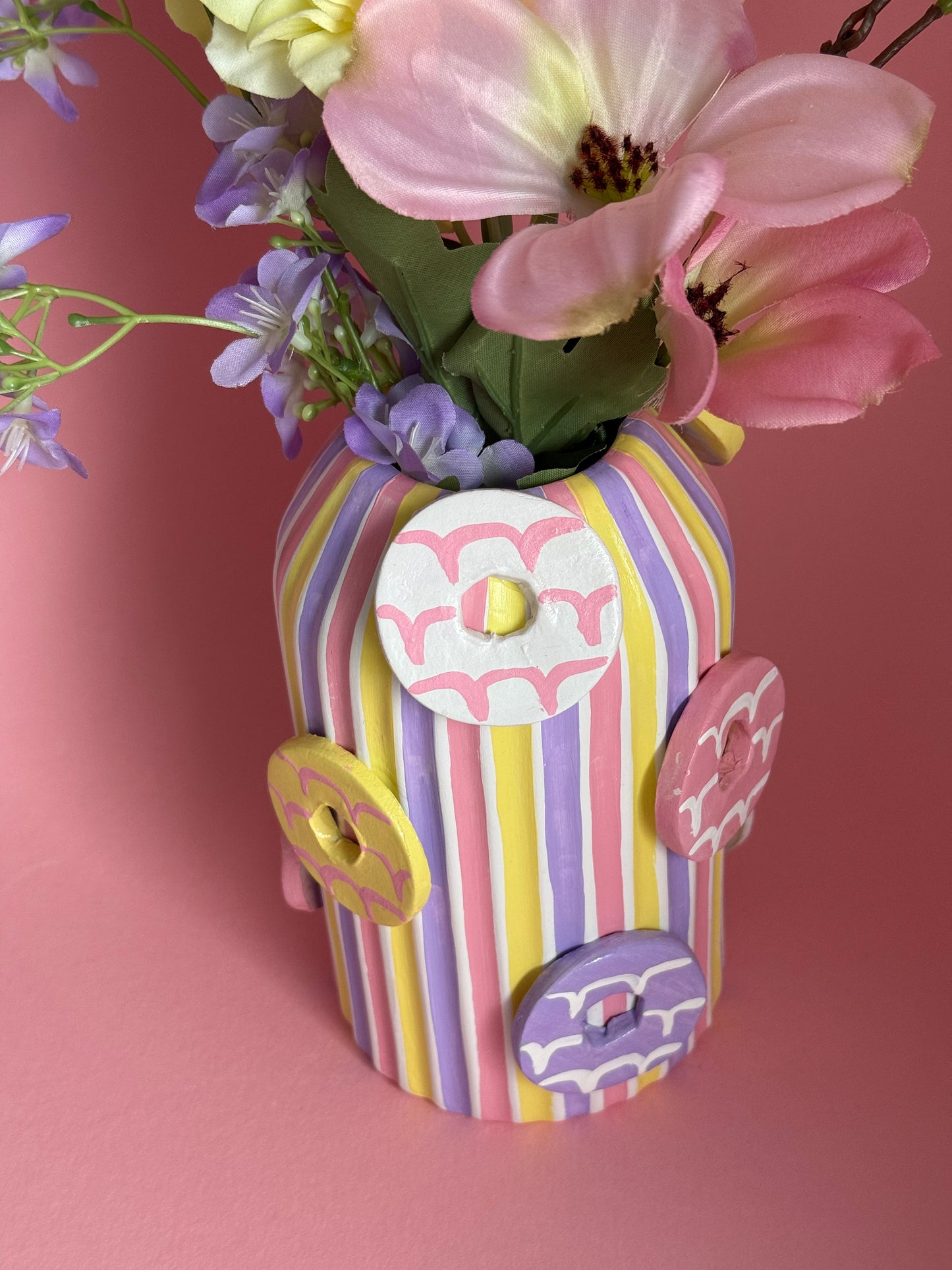 Party Ring Ceramic Vase