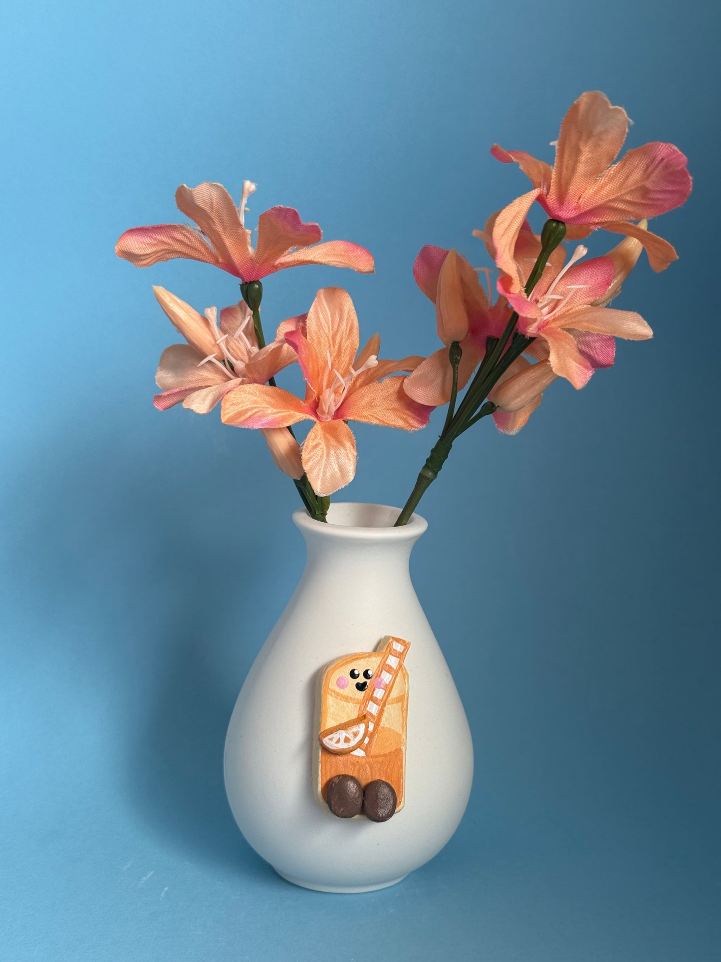 Orange Juice Bud Vase