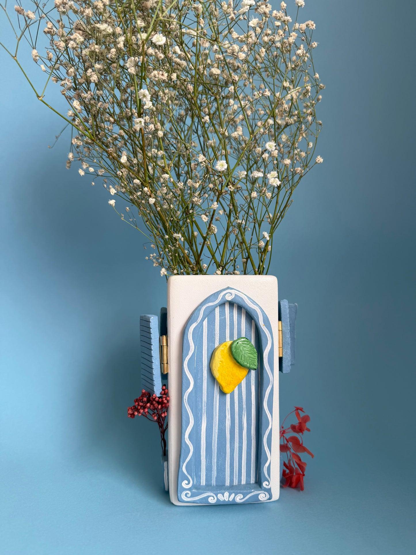 Greek House Interactive Ceramic Vase