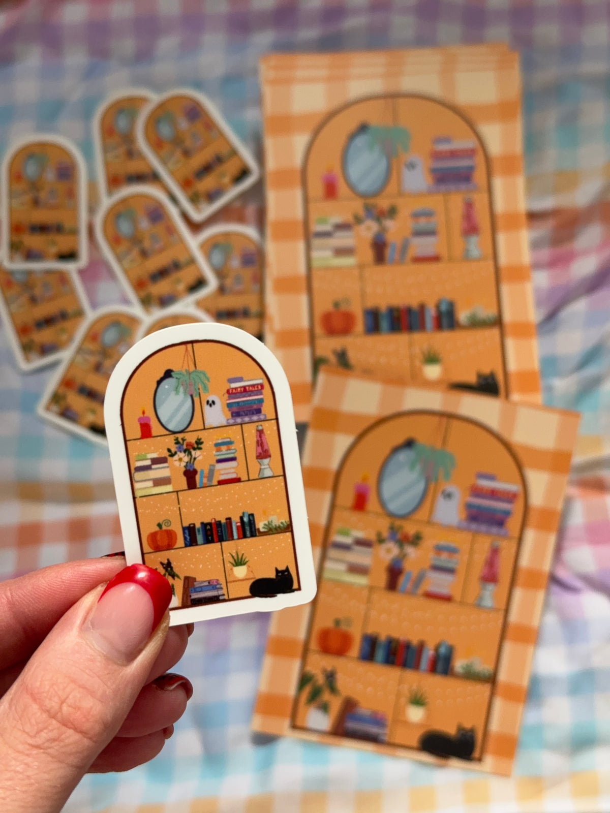 Spooky Shelfie Sticker