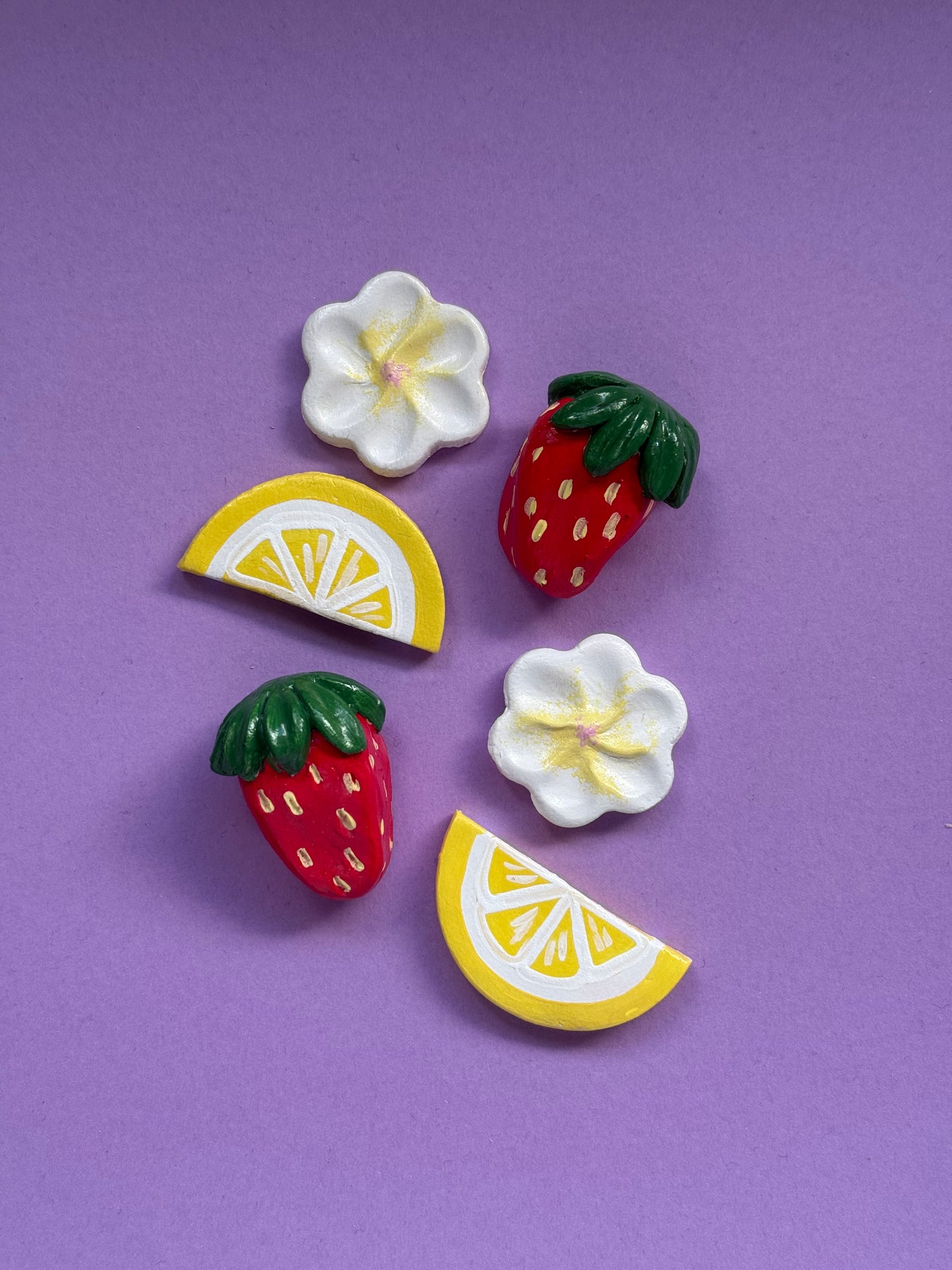 Strawberry Lemonade Magnet Set