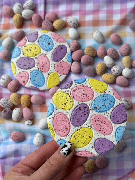 Mini Eggs Coaster Set of 2