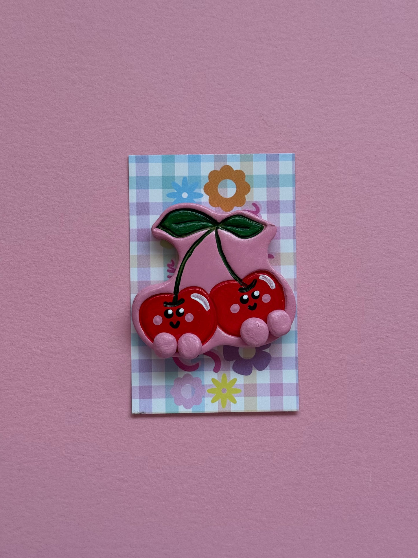 Twin Cherries Magnet