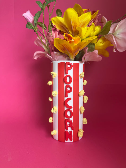 Popcorn Ceramic Vase