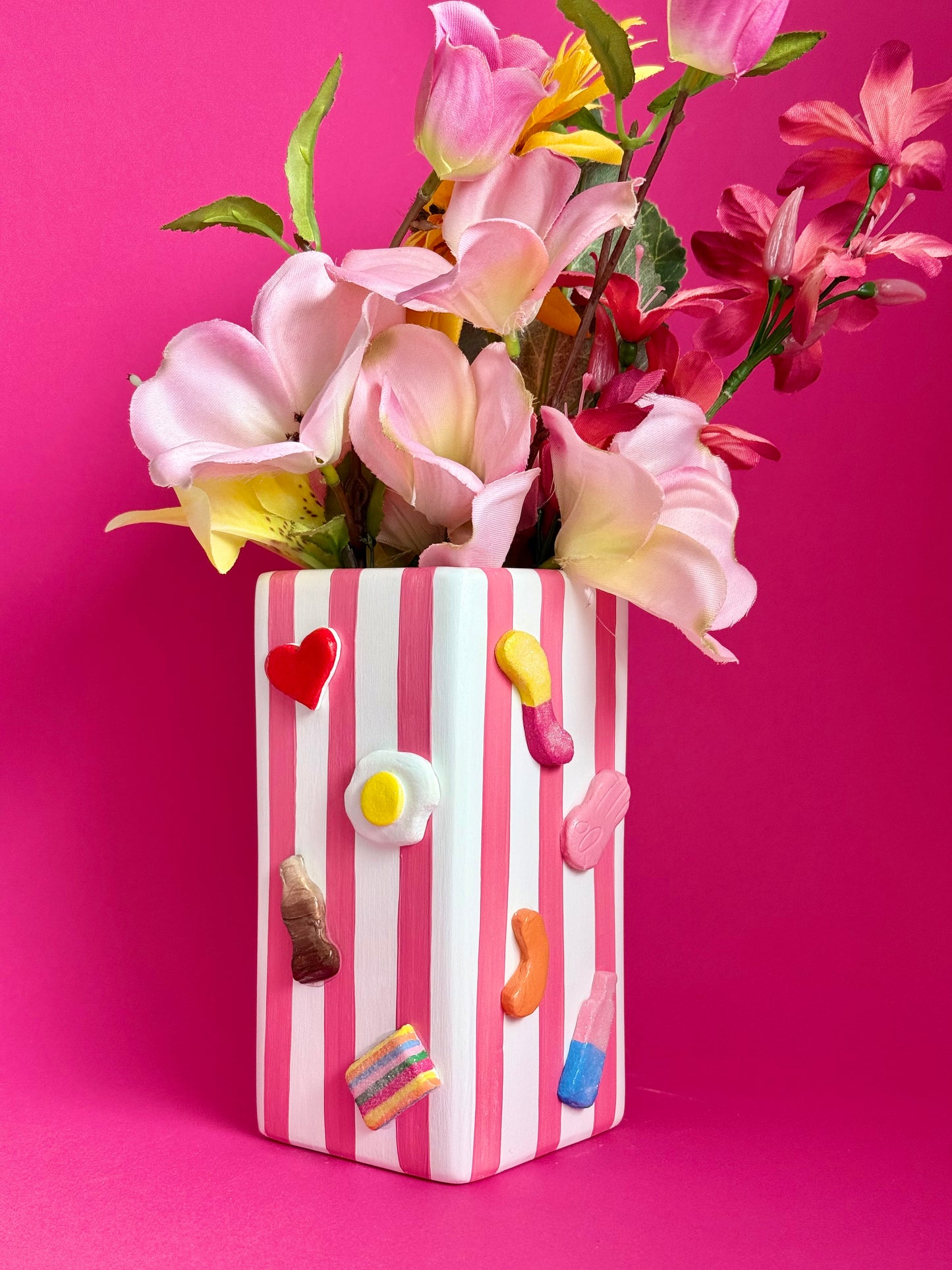 PRE ORDER Pick & Mix Sweets Vase Sqaure