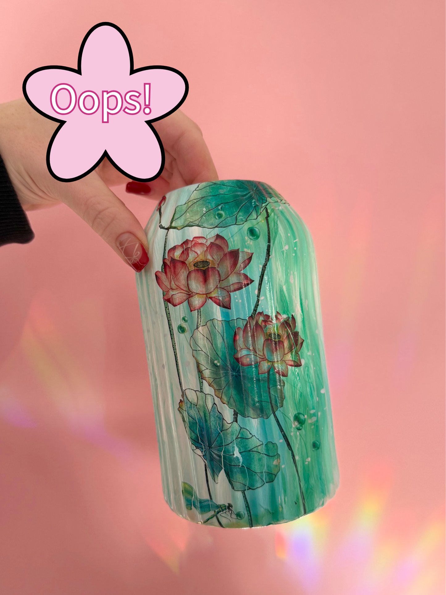 Seconds Lily Pad Ceramic Vase